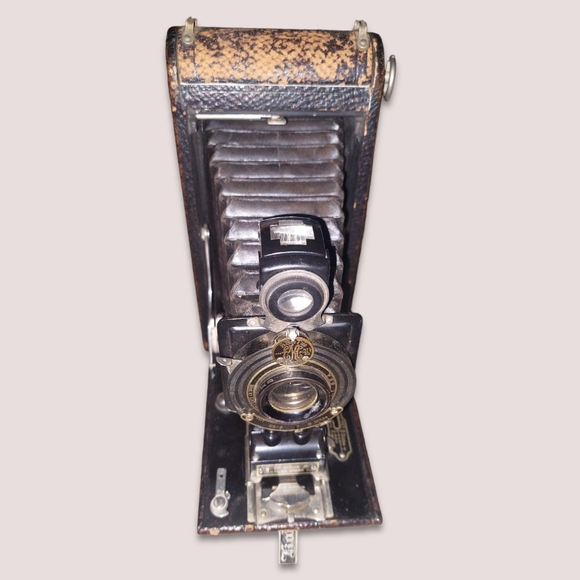 Kodak No.2-C Junior 130 Autographic Film Roll Rare Antique Fold Camera 1916-1927 - Picture 2 of 8